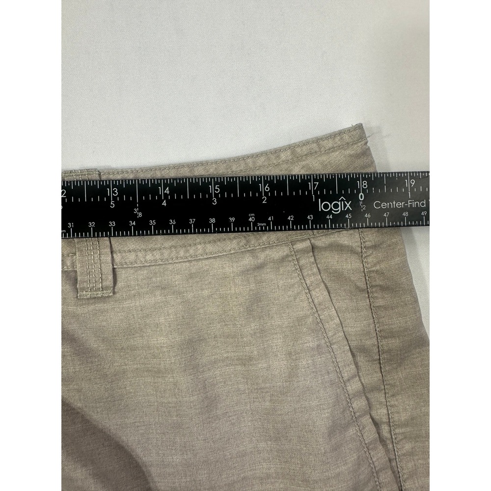 Quiksilver Amphibians Hybrid Shorts Mens 36 Tan Khaki Walk Board Shorts 101374T - Picture 3 of 10